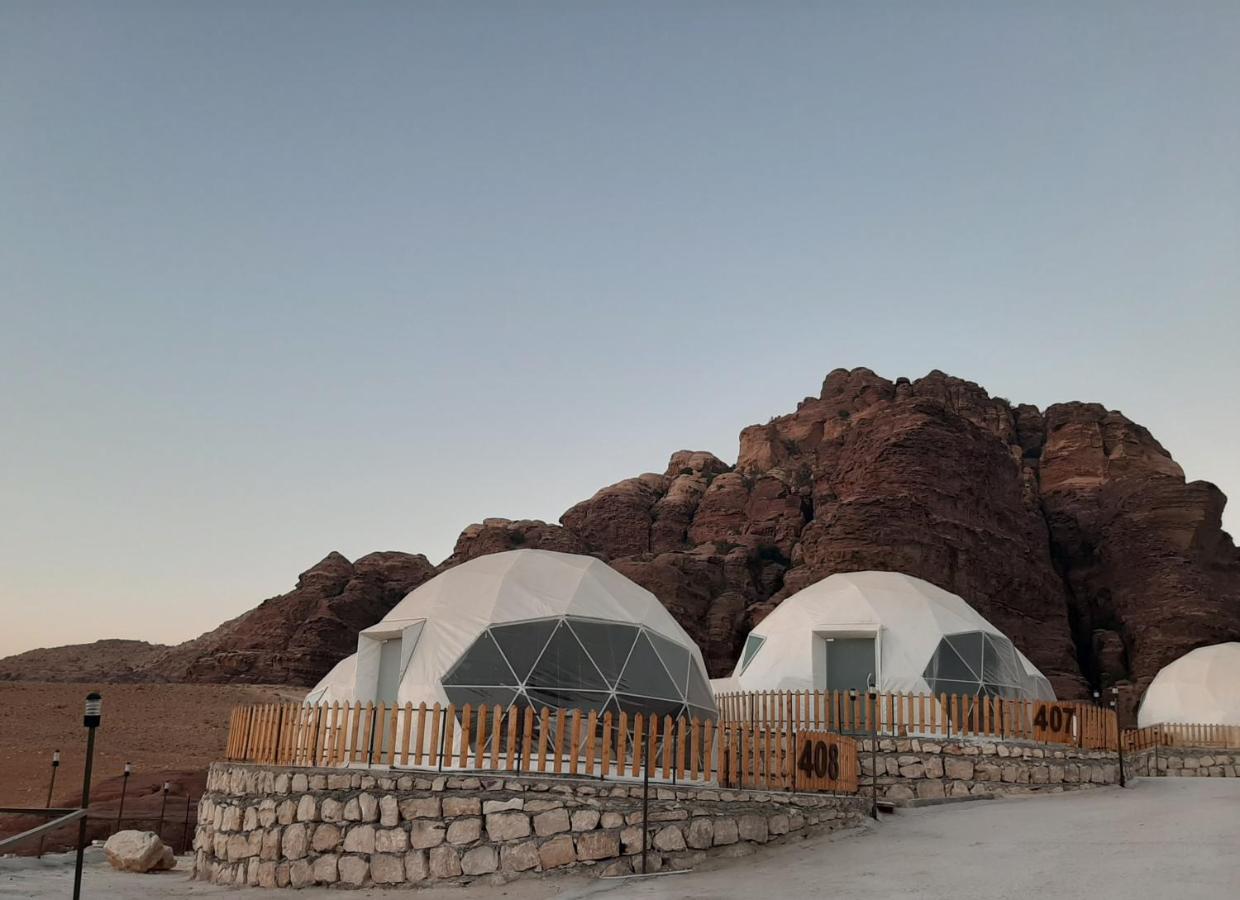 The Rock Camp Petra Hotel Wadi Musa Bagian luar foto