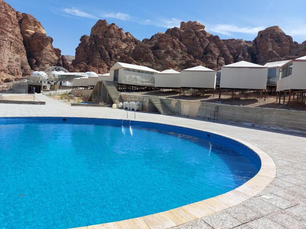The Rock Camp Petra Hotel Wadi Musa Bagian luar foto